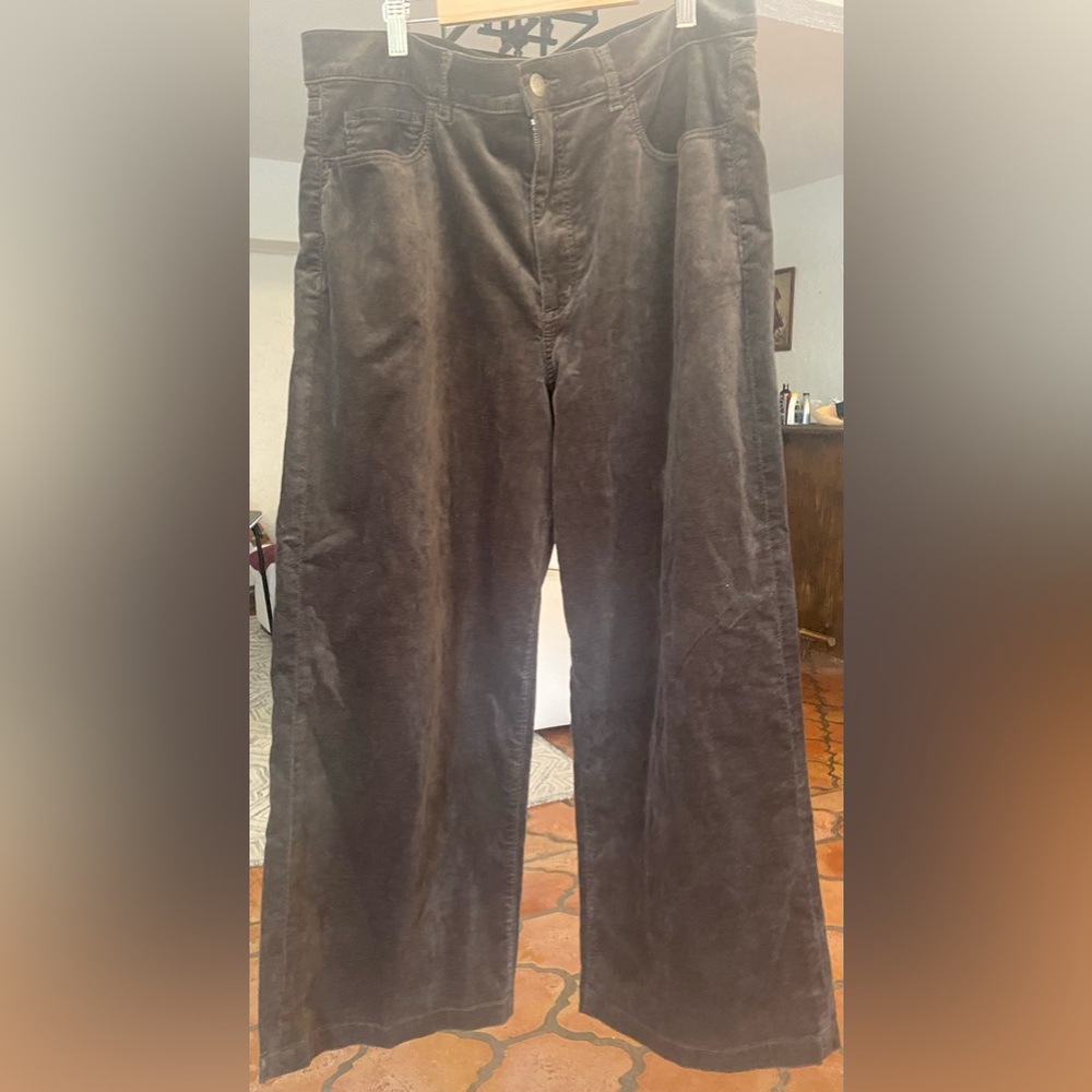 [NWT] LOFT - wide leg Brown Trouser